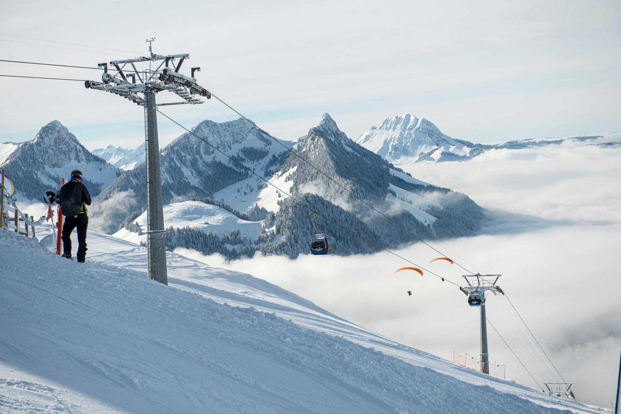Residence Le Sapin & Bains De La Gruyere ชาร์มมี ภายนอก รูปภาพ