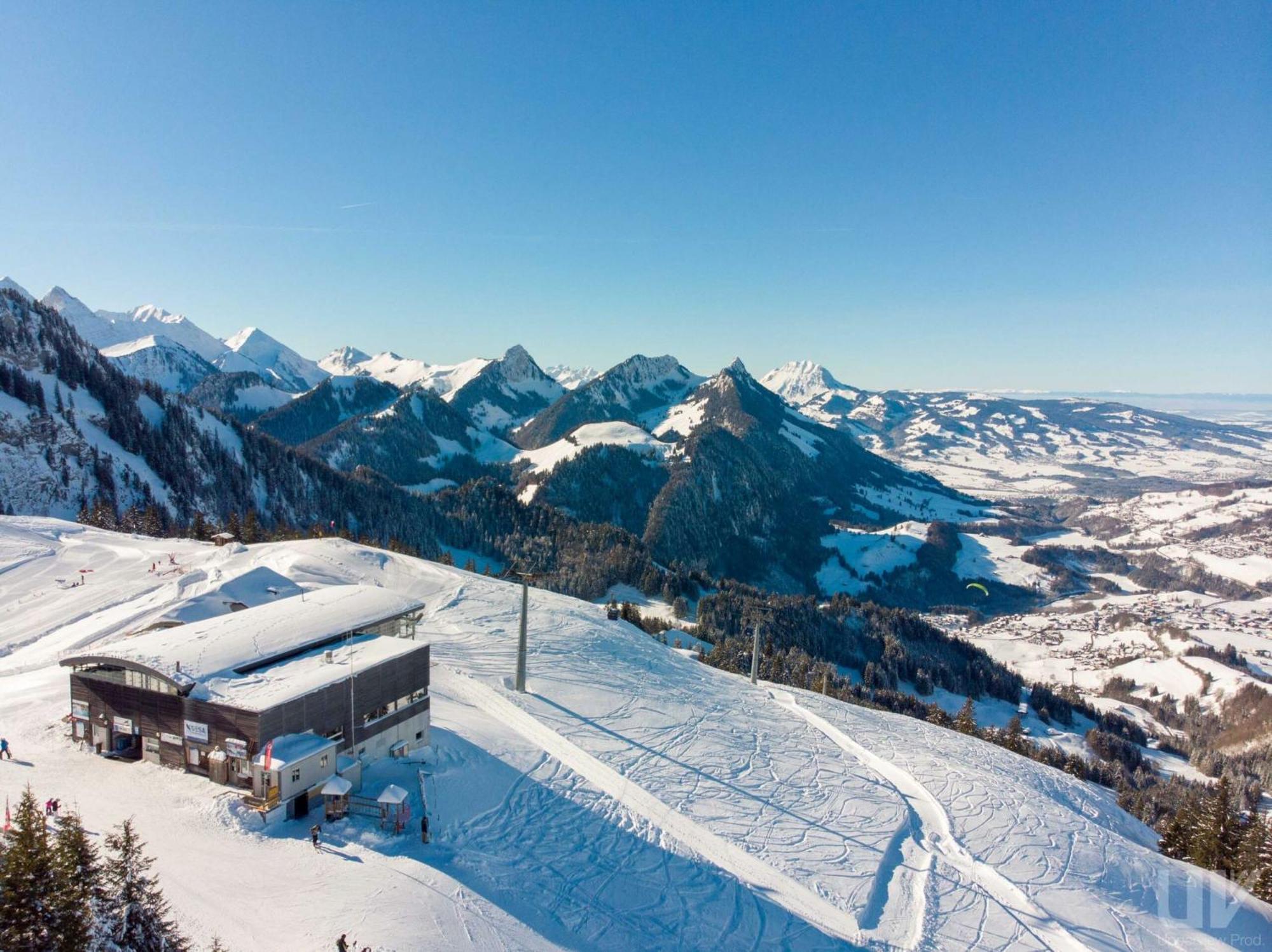 Residence Le Sapin & Bains De La Gruyere ชาร์มมี ภายนอก รูปภาพ