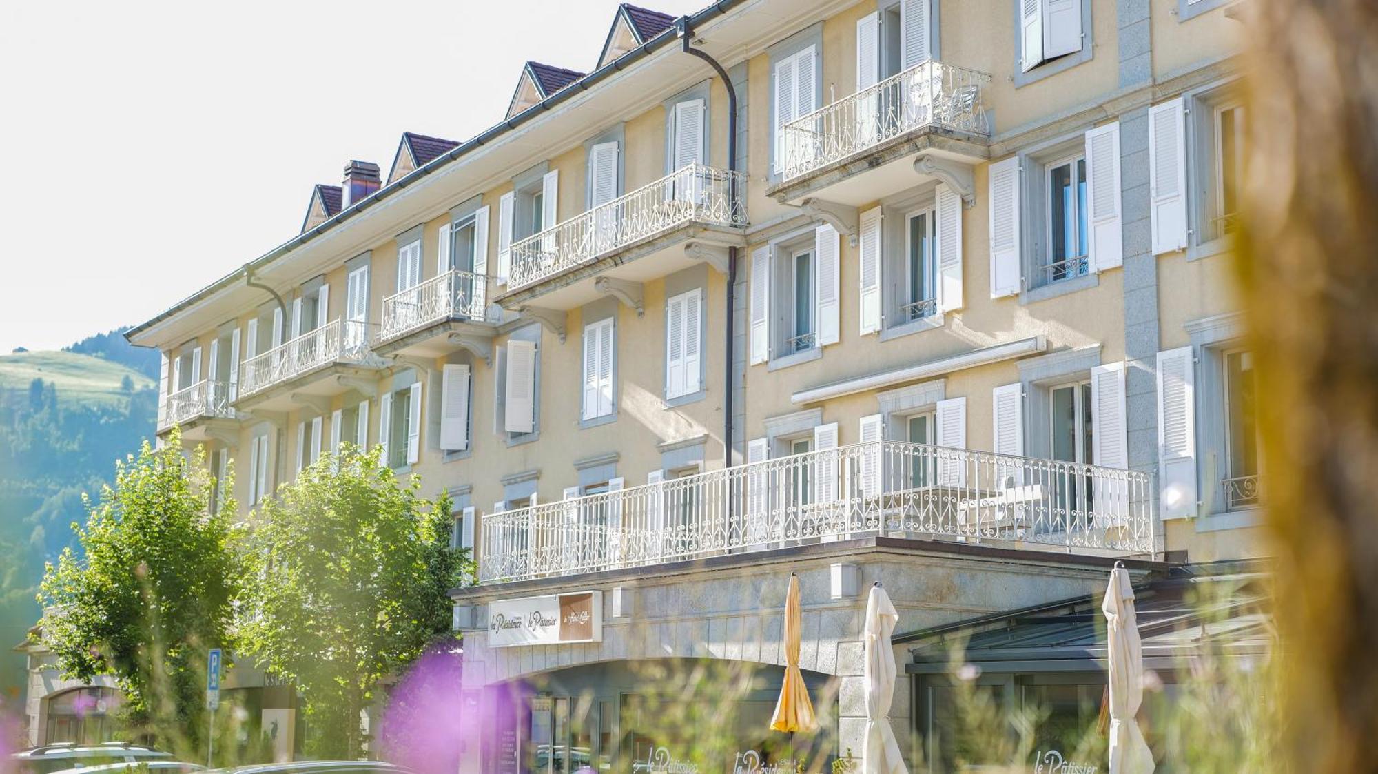 Residence Le Sapin & Bains De La Gruyere ชาร์มมี ภายนอก รูปภาพ