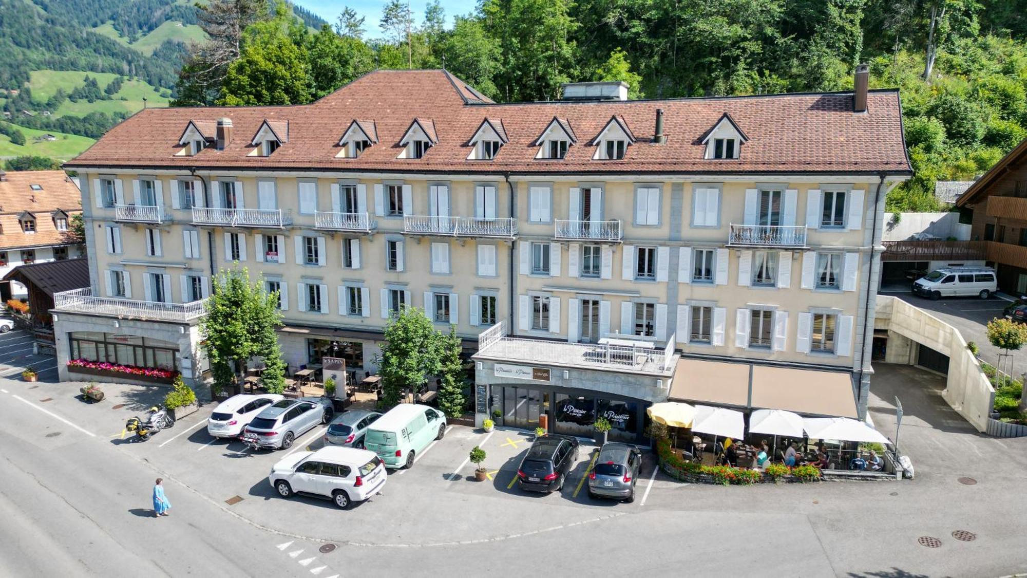 Residence Le Sapin & Bains De La Gruyere ชาร์มมี ภายนอก รูปภาพ
